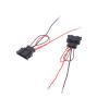 2Pcs Car Speaker Wire Harness Adaptor Replace Vehicle Connection Plug Cable Connector view 4