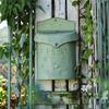 ALasse Suggestion Box Letter Box Complaint Box Outdoor Embossed Letter Box Mailbox Villa Gardening Retro Pastoral Art Flower Shop Cafe Wall Hanging Decoration with Lock view 3