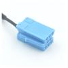 Car 3.5mm Aux Cable Adapter Female Mp3 Input Audio Cable 8pin Connector Fit Compatible Volkswagen A\UDI Bla-punkt Passat R do KOJDL 1.5m view 3