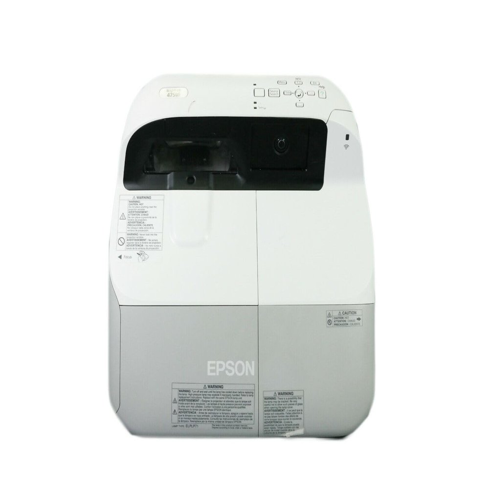 Epson BrightLink 475Wi 3LCD Projector UST Interactive Professional HDMI, Bundle: HDMI Cable, Remote Control, Power Cable