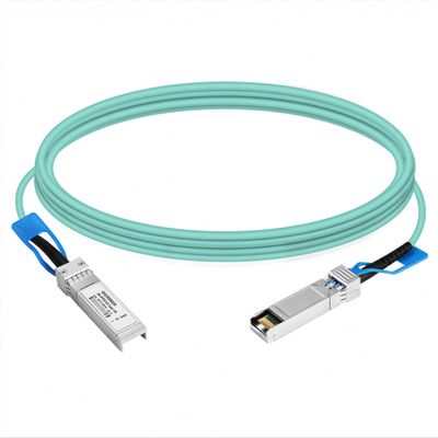 Macroreer 25G SFP28 AOC Cable (Compatible with D-Link Devices), Active Optical, SFP28 to SFP28-5 Meters (16.4ft)