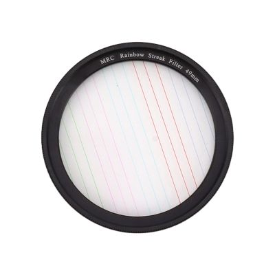 Colorful Streak Star Filter for Night Special Effects Camera Filters, Compact and Portable (62mm)