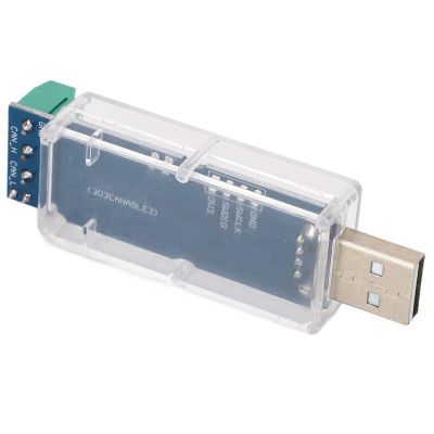 Tyenaza USB to CAN Bus Converter, Non Isolated Chip 1M Baud Rate 3 Color LED Status Indicator USB to CAN Module