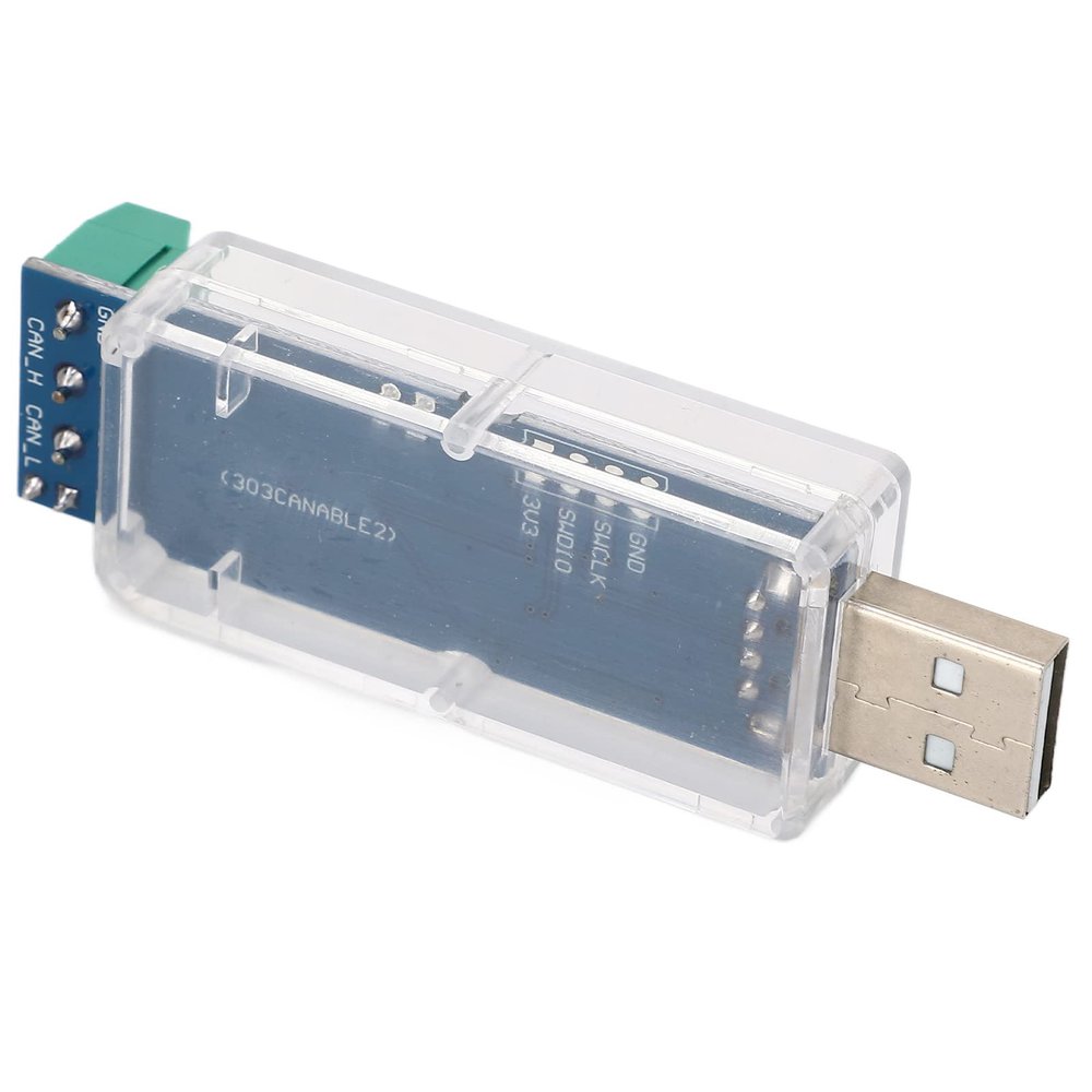 Tyenaza USB to CAN Bus Converter, Non Isolated Chip 1M Baud Rate 3 Color LED Status Indicator USB to CAN Module
