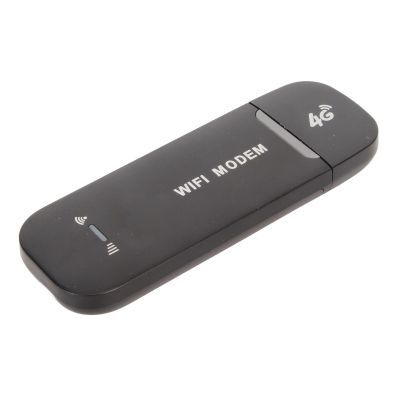 Luqeeg 4G LTE USB Modem, 150Mbps High Speed, Up to 10 Users, Standard SIM Card Slot, Plug and Play, High Safety, Applicable to Asia, South Asia, Africa, The Middle (Black)