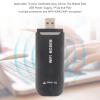 Luqeeg 4G LTE USB Modem, 150Mbps High Speed, Up to 10 Users, Standard SIM Card Slot, Plug and Play, High Safety, Applicable to Asia, South Asia, Africa, The Middle (Black) view 3