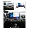Android 12 Car Stereo Radio Audio MP5 Player with Navigation 10 Inch Touchscreen Stereo for Honda Civic 2005~2012 Support 4G/WiFi/FM/SWC/DSP/Auto/Carplay,4g WiFi 4g+64g view 2