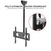 Ceiling TV Mount Bracket, Fits 32 40 42 47 50 55 60 70Inch Flat Panel Televisions, Adjustable Height Telescoping Tilt and Swivel, Mount on Vaulted Ceilings Up to VESA 600x400 Black view 2