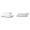 Logitech G Pro X Superlight 2 Lightspeed Wireless Gaming Mouse + G Pro X TKL Lightspeed Wireless Gaming Keyboard (Tactile) Bundle - White view 1