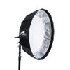 Cheetah Stand QSB-34 Softbox (Bowen+Speed Bracket) w/Egg Crate Grid and Quick Release Umbrella Style Softbox - Compatible with Bowens, Godox, Profoto, Alienbees, Glow, Elinchrom, Flashpoint Strobes view 1