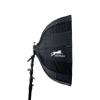 Cheetah Stand QSB-34 Softbox (Bowen+Speed Bracket) w/Egg Crate Grid and Quick Release Umbrella Style Softbox - Compatible with Bowens, Godox, Profoto, Alienbees, Glow, Elinchrom, Flashpoint Strobes view 4
