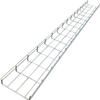 Kable Kontrol Cable Tray- 5 Feet Long - 6" Width, 4 Depth  Wire Mesh Tray Cable Management Rack Cords Organizer Cable Basket, Zinc Plated Steel NEC Approved for Network, Fiber Optic, Cabling view 1