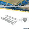 Kable Kontrol Cable Tray- 5 Feet Long - 6" Width, 4 Depth  Wire Mesh Tray Cable Management Rack Cords Organizer Cable Basket, Zinc Plated Steel NEC Approved for Network, Fiber Optic, Cabling view 4