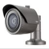 Hanwha QNO-7032R 4MP IR WDR Outdoor Network H.265 PoE Bullet Camera with 6mm Fixed Focal Lens, Dark Grey/Aluminum view 1