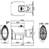 Hanwha QNO-7032R 4MP IR WDR Outdoor Network H.265 PoE Bullet Camera with 6mm Fixed Focal Lens, Dark Grey/Aluminum view 3