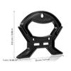 Garneck 10PCS Small Rope Winder: Black String Light Storage Reel Cord Reel Wire Storage Wrap for Extension Cord Holder Plastic Winding Clip for Home Office Garage Rv Workshop view 2