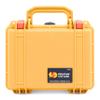 Pelican 1150 Case, Yellow with Orange Latches, None (Case Only) view 2