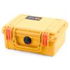 Pelican 1150 Case, Yellow with Orange Latches, None (Case Only) view 3
