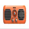 Kaito KA777 Emergency Radio & Portable Fan  AM/FM NOAA Weather Radio and 4,000 mAh Power Bank Rechargeable with Solar Panel and Hand Crank (Orange) view 1