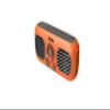 Kaito KA777 Emergency Radio & Portable Fan  AM/FM NOAA Weather Radio and 4,000 mAh Power Bank Rechargeable with Solar Panel and Hand Crank (Orange) view 3