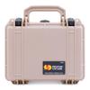 Pelican 1150 Case, Desert Tan with Black Latches, Pick & Pluck Foam with Convolute Lid Foam view 2