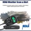 Retevis RA86 GMRS Mobile Radio, Bundle with MR300 Fiberglass Antenna, Integrated Control Mic, NOAA 8 Repeater Channels, GMRS Communication kit for Offroad 4x4 view 3