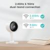 litokam Indoor Cameras for Home Security with Night Vision, Pet Camera with Phone App, WiFi Home Security Camara, Baby Monitor Compatible with Alexa, Motion Detection, 2-Way Audio, 4 Pack, 4MP view 3