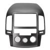 Vomeko I30 2009 Car Panel Frame - 2DIN Audio DVD GPS Panel Frame for Center Control Conversion and Car Dash Panel Replacement, with GPS Panel Mounting Bracket and Stereo Installation Frame view 2