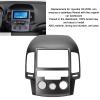 Vomeko I30 2009 Car Panel Frame - 2DIN Audio DVD GPS Panel Frame for Center Control Conversion and Car Dash Panel Replacement, with GPS Panel Mounting Bracket and Stereo Installation Frame view 3