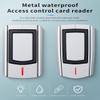 13.56Mhz Metal Access Control Card Reader Anti-Theft Anti-Smashing Outdoor Waterproof Wiegand 26 34 Protocol 125Khz Non-Contact RF Read Head (125KHZ, Wiegand, KAJS01) view 3