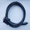 for PWS5610-FX PLC Communication Cable Touch Panel PW5610 Series Connecting to FX Series Cable Black Length: 5 Meters view 1