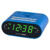 HANNLOMAX HX-158CR Alarm Clock Radio, FM Radio, USB Charge (Blue) view 1