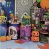 FiVan Halloween Party Decoration Props Pumpkin Plinth Cover Elastic Stretch Spandex Pedestal Cover for Metal Cylinder Stands HP-2258 view 3