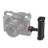 BGNing Camera Cage Side Handle Adjustable Up and Down for DSLR SLR Camera Cage Hand Grip with Cold Shoe 1/4 Arri Locating Hole (1PCS) view 1