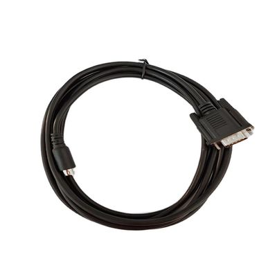 for PWS6600-DVP PLC Communication Cable PWS6600 PWS1760 PWS6A00 etc. Touch Panel Connection DVP Series Cable Black Length: 3 Meters