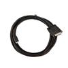 for PWS6600-DVP PLC Communication Cable PWS6600 PWS1760 PWS6A00 etc. Touch Panel Connection DVP Series Cable Black Length: 3 Meters view 1
