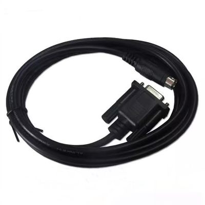 Fits TP460-FC/XC PLC Communication Cable TP460 TP560 TP562 TP760 TPA61 Touch Panel Connections FC-Series and XC-Series Black Length: 3 Meters