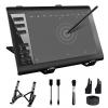 TeinenRon Graphics Drawing Tablet with Stand,10x6 Inch Drawing Tablet with 8192 Level Pen,12 Hot Keys,Digital Drawing Pad Compatible with PC/Mac/Android for Painting,Design&Online Teach view 1