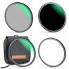 K&F CONCEPT 67mm Magnetic MCUV CPL Fixed ND1000 Magnetic Basic Ring 4-in-1 Lens Filters Kit with 28 Multi-Coatings for Camera Lens (Nano-X Series) view 1