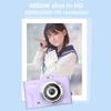 Andoer 1080P 48MP Rechargeable Compact Digital Camera with 8X Zoom, Pink view 3
