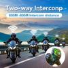 JZAQ Motorcycle Helmet Bluetooth Headset Helmet Bluetooth Intercom 2 Riders Noise Cancellation Speakers Communication Systems Motorcycle Riding/ski/Cycling/Sports2PC view 3