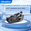 JZAQ Motorcycle Helmet Bluetooth Headset Helmet Bluetooth Intercom 2 Riders Noise Cancellation Speakers Communication Systems Motorcycle Riding/ski/Cycling/Sports2PC view 4