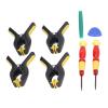 Electronic Phone Removal Disassembly Clamp Tool Kit, Mobile Phone Repair Maintenance Clip Set, with 4 Clips and 4 Disassembly Tools view 2