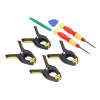 Electronic Phone Removal Disassembly Clamp Tool Kit, Mobile Phone Repair Maintenance Clip Set, with 4 Clips and 4 Disassembly Tools view 3