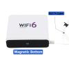 Banyanxin Portable 2.4G 5.8G WiFi 6 Mimo Aerial with 2pcs Cable Indoor Outdoor Dual Band Wireless Antenna with Magnetic Bottom (2M RP SMA Male) view 3