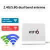 Banyanxin Portable 2.4G 5.8G WiFi 6 Mimo Aerial with 2pcs Cable Indoor Outdoor Dual Band Wireless Antenna with Magnetic Bottom (2M RP SMA Male) view 4