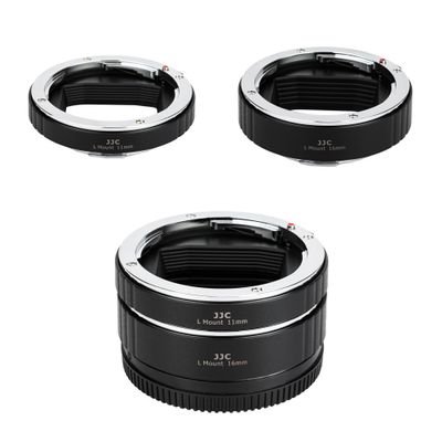 JJC L Mount Auto Focus Macro Extension Tube Ring Set for Panasonic Lumix DC-S9 DC-S5II S5 IIX S5 BS1H S1H S1R S1 Sigma BF FP L FPL FP Leica SL2-S SL2 L Mount Cameras & Lenses