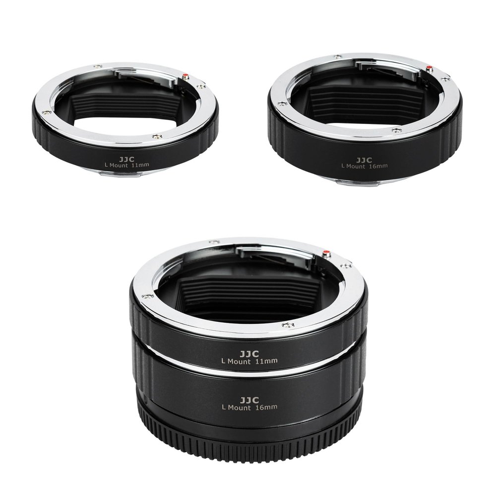 JJC L Mount Auto Focus Macro Extension Tube Ring Set for Panasonic Lumix DC-S9 DC-S5II S5 IIX S5 BS1H S1H S1R S1 Sigma BF FP L FPL FP Leica SL2-S SL2 L Mount Cameras & Lenses