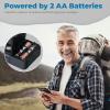 PRUNUS NOAA Weather Radio AM FM, Battery Powered Radio by AA, Transistor Radios, Earphone Jack, Portable Radio AM FM WB for Emergency, Hurricane, Floods, Snowstorms view 3