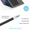 100W 90W USB C Laptop Charger for Lenovo Thinkpad Carbon x1 5th 6th Gen IdeaPad 13" 720 Y400 Y500 P580 P500 Yoga 370 X280 X390 X395 910 920 ThinkPad X1 Power Cord for HP Spectre Envy Chromebook X360 view 3